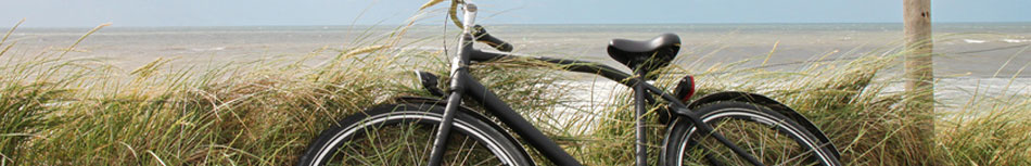 Fahrrad am Strand